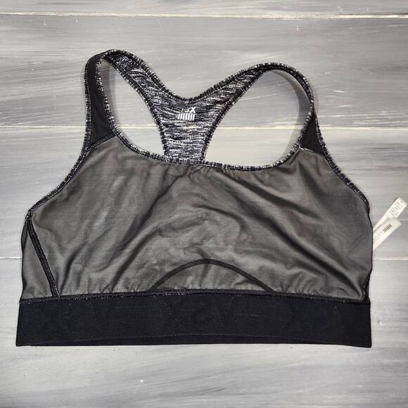 Victoria's Secret Sports Bra Victoria Sport T Back Large Black and Gray - Picture 5 of 8
